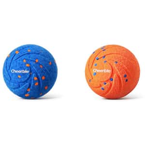 其他 Cheerble Wicked Ball Air互動寵物球(防⽔) 中⼤型⽝⽤ 藍/橙 (顔色隨機) 