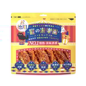 寵之遊樂園 狗零食 訓犬小食 風乾雞肉蔬菜肉塊 300g (圖片3)