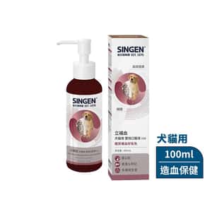 貓犬用保健用品 O'Life x 信元 立補血｜+鐵 有助於正常紅血球形成-100ml/罐(貓狗適用)