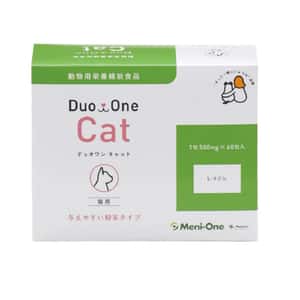 貓咪保健用品 日本Meni-One Duo One 純賴氨酸補充劑 原味 (貓用) 500mg 60支入 (190646)
