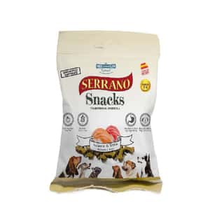 Mediterranean Natural Mediterranean Natural Serrano 狗零食 三文魚+吞拿魚 85g (68175-85)