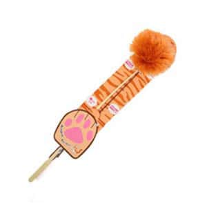 逗貓棒 DoggyMan 柔軟毛球逗貓棒 (橙色)