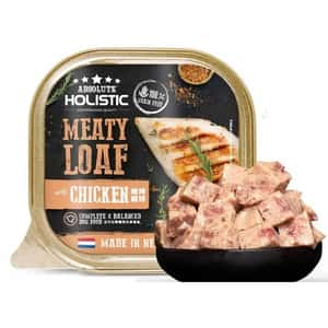 狗罐頭 Absolute Holistic 荷式肉卷狗罐頭 全方位營養主食餐盒 嫩烤雞排 100g (AM-5409)