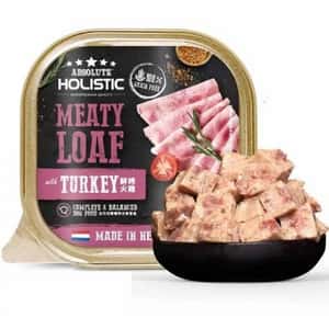 狗罐頭 Absolute Holistic 荷式肉卷狗罐頭 全方位營養主食餐盒 鮮烤火雞 100g (AM-5447)