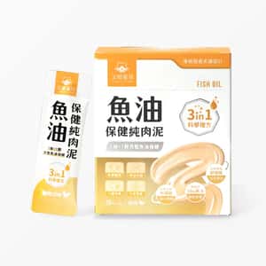 汪喵星球 汪喵星球 dogcatstar 保健純肉泥 魚油保健純肉泥 (盒裝) 6g*20 (HS791)