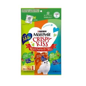 MonPetit 日本MonPetit Crispy Kiss 貓零食 貓脆餅 燒烤海鮮雜錦味 144g