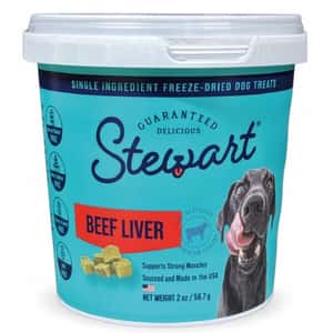 狗零食 Stewart 狗零食 凍乾牛肝粒 2oz (SA0585)