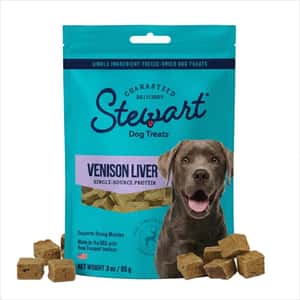 狗零食 Stewart 狗零食 凍乾鹿肝粒 3oz (SA5324)