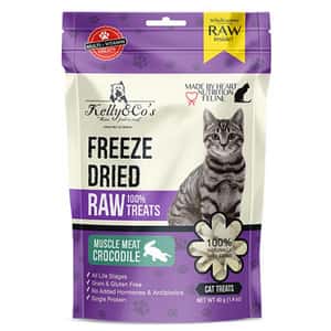 Kelly Cos Kelly & Co's 貓零食 脫水凍乾小食 鱷魚肉 40g
