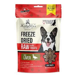 Kelly Cos Kelly & Co's 狗零食 脫水凍乾小食 鴨肝 40g