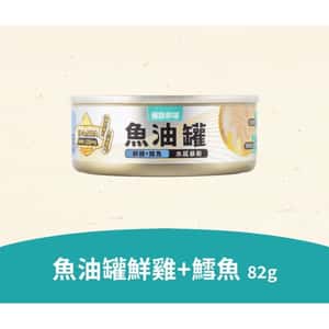 怪獸部落 怪獸部落 貓罐頭 德國頂級魚油主食罐 鮮雞+鱈魚(水感慕斯) 82g