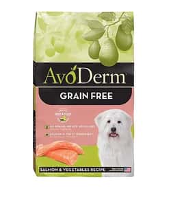 Talentail AvoDerm Natural 無穀物全犬糧 三文魚蔬菜配方 (適合各年齡及各犬種) 4.4lb (SV-1N)