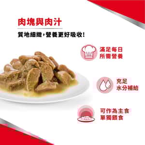 Royal Canin 法國皇家 貓濕糧 FHN 老齡貓11+ 主食濕糧 (肉汁) 85g (4200200) (圖片6)
