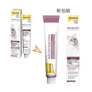 貓咪去毛球 Gim Cat 貓咪吐毛球膏麥芽味加強版 50g (新舊包裝隨機發貨) (GM407364)