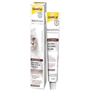 貓咪去毛球 Gim Cat 貓咪吐毛球膏麥芽味加強版 100g (新舊包裝隨機發貨) (GM407517)