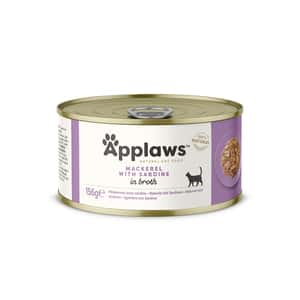 Applaws Applaws 貓罐頭 天然優質沙丁魚及鯖魚 Mackerel with Sardine 156g (淺紫) (2015)