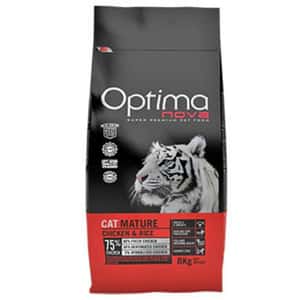 Optima Optima nova 雪虎高齡貓關節配方 Mature Chicken & Rice 2kg (OCM-M)