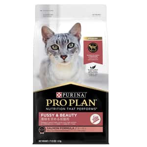PROPLAN PURINA PROPLAN 冠能 貓糧 成貓美毛亮麗配方 三文魚 1.5kg (12433232)