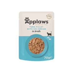 Applaws Applaws 貓濕糧 Cat Pouch 吞拿魚及鯛魚 Tuna with Seabream 70g (深藍) (8004)