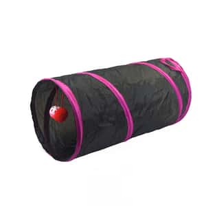 HelloDOG 貓玩具 可摺疊滾地玩具 貓咪隧道窩 (款式隨機) (圖片5)