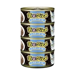 AIXIA AIXIA 愛喜雅 貓罐頭 気まグルメ 吞拿魚白飯魚 155g 4罐入 (KMA4-2)