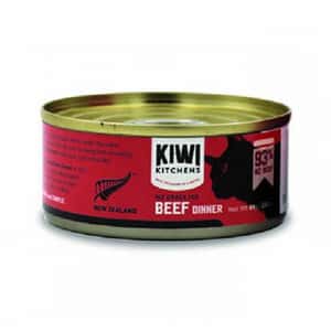 KIWI KITCHENS KIWI KITCHENS 主食貓罐頭 無穀物野放牛配方 85g (深紅色) (KC-C-B85)