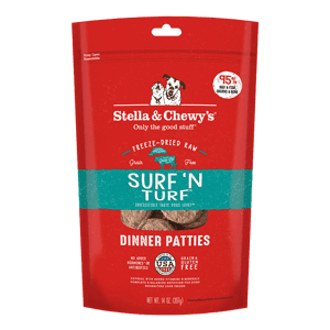 Stella and Chewy Stella & Chewy's 狗糧 凍乾生肉主糧 海陸佳餚 三文魚牛肉配方 5.5oz (SC018)