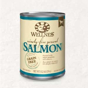 WELLNESS WELLNESS 狗罐頭 95% 無榖物三文魚配方 13.2oz (89404)