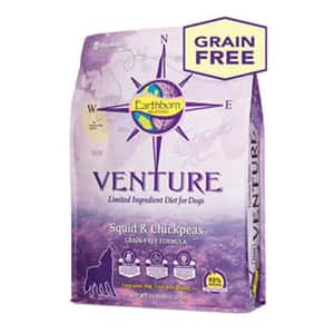 Earthborn Earthborn Holistic Venture 低敏 單一動物蛋白全犬配方 秘魯魷魚+鷹咀豆 4lb