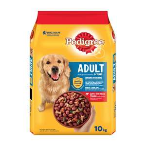 寶路 Pedigree寶路 成犬乾糧 牛肉及蔬菜 10kg (10274438) (新舊包裝隨機發貨)