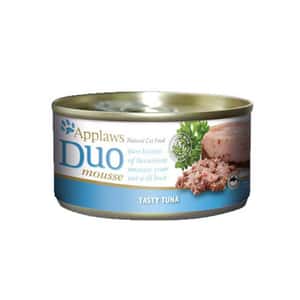 Applaws Applaws 貓罐頭 雙層慕絲系列 紅肉&白肉吞拿魚 Duo Mousse Tuna Wholemeat with Tuna 70g (1071)