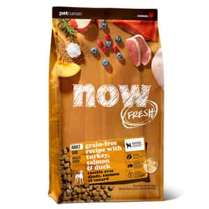 now FRESH now FRESH 狗糧 無穀物 成犬配方 火雞三文魚及鴨肉 12lb (2303012) (新包裝)