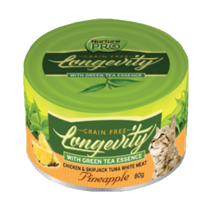 Nurture Pro Lysine 貓罐頭 肉絲菠蘿去毛球主食罐 80g (NPCC0008) (新舊包裝隨機) (圖片3)