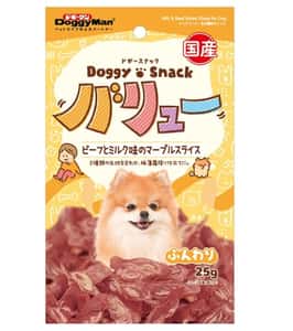 DoggyMan 日本狗零食 薄切牛奶及牛肉片 25g (犬用) (停售) (圖片3)