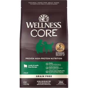 WELLNESS WELLNESS CORE 狗糧 無穀物 羊肉 4lb (88457)