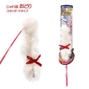 逗貓棒 日本CattyMan 兔毛尾巴逗貓棒