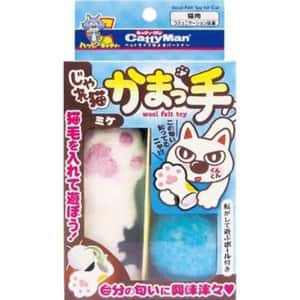 逗貓棒 DoggyMan 日本貓玩具 手指逗貓棒逗貓球 (三色貓) (停售)