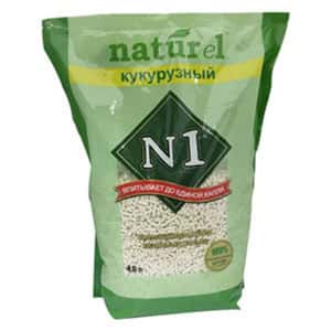 豆腐貓砂 N1 naturel 天然玉米 豆腐貓砂 原味 4.5L (平行進口)