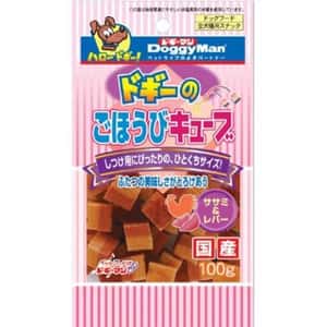 DoggyMan DoggyMan 日本狗零食 高級健美雞肉粒 100g (犬用) (停售)