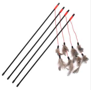 逗貓棒 柔軟羽毛超長逗貓棒