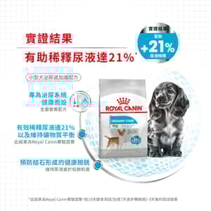 Royal Canin 狗糧 法國皇家狗糧 加護系列 小型犬泌尿道加護配方 小型犬泌尿道照護配方 UCMI 8kg (2732400) (圖片5)