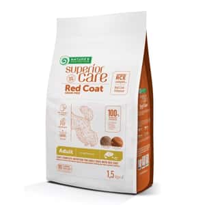 Natures Protection Nature's Protection 狗糧 添色彩美毛配方 雞+火雞+鴨+羊+蝦+三文魚油 Red Coat 1.5kg (RC001.5K)