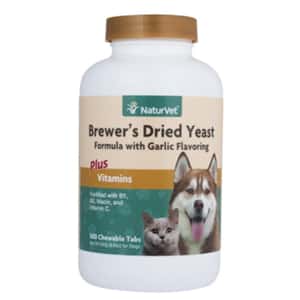 貓犬用保健用品 NaturVet天然寶 保健品 酵母大蒜丸 500粒 (N3112)