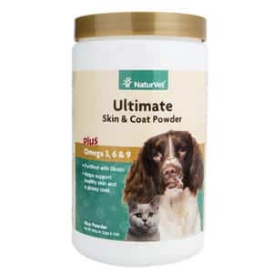 貓犬用保健用品 NaturVet天然寶 保健品 多種維他命營養美毛粉 14oz (N3600)