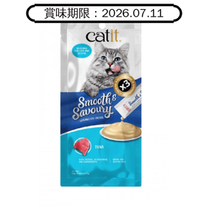 其他 Catit Smooth & Savoury 肉泥條 吞拿魚 60g (15g x 4) (44403) (賞味期限 2026.07.11)