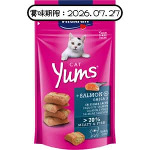 Vitakraft Vitakraft 貓零食 美毛肉汁軟粒 三文魚+奧米加3 40g (VK28823B) (賞味期限 2026.07.27)