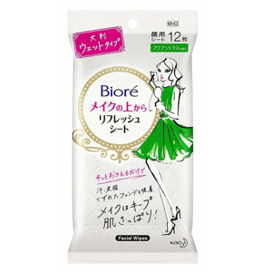 生活用品超級市場-Bioré碧柔-印印油汗面紙-柚子清香-12枚-BFS-CI-個人護理用品-寵物用品速遞