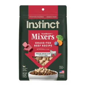 Instinct 狗糧 凍乾牛肉 6oz (602057) (新舊包裝隨機發貨) 狗糧 Instinct 本能 寵物用品速遞