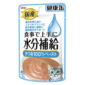 AIXIA 愛喜雅 健康缶水分補給濕糧包 鰹魚味 40g (KZJ-7) 貓罐頭 貓濕糧 AIXIA 愛喜雅 寵物用品速遞