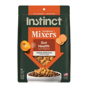 Instinct Instinct 狗糧 功能性系列 凍乾肉粒 腸道健康 12.5oz (601227) (新舊包裝隨機發貨)